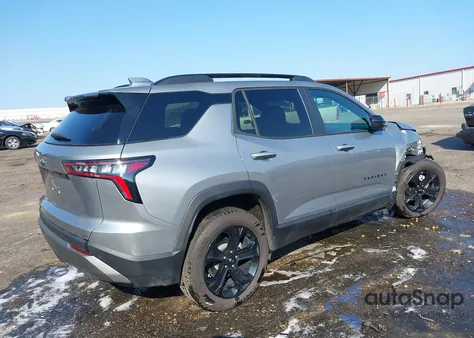 2025 Chevrolet Equinox Fwd Lt из США, поврежденный, VIN 3GNAXHEG9SL249589